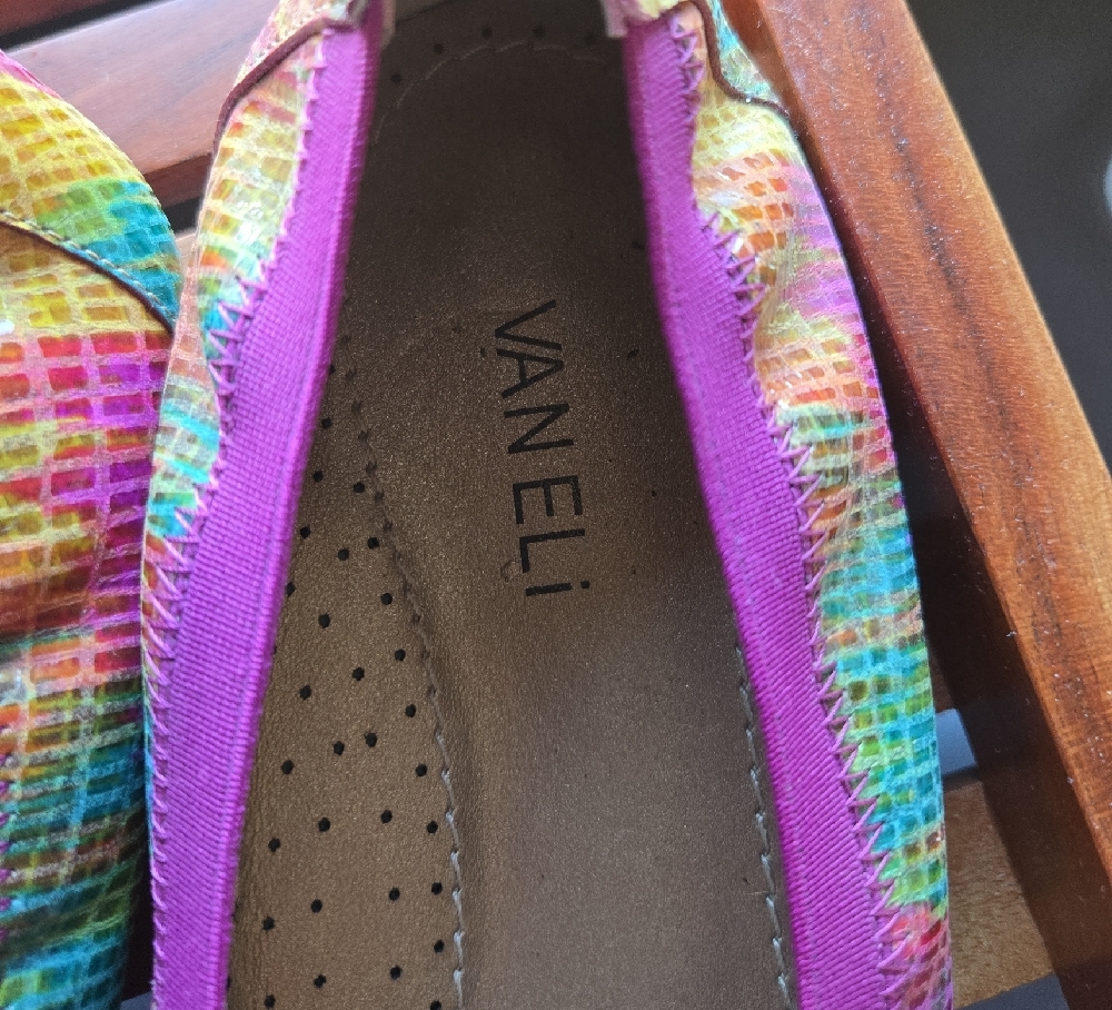 Vaneli Colorful Patterned Flats - Picture 2 of 5